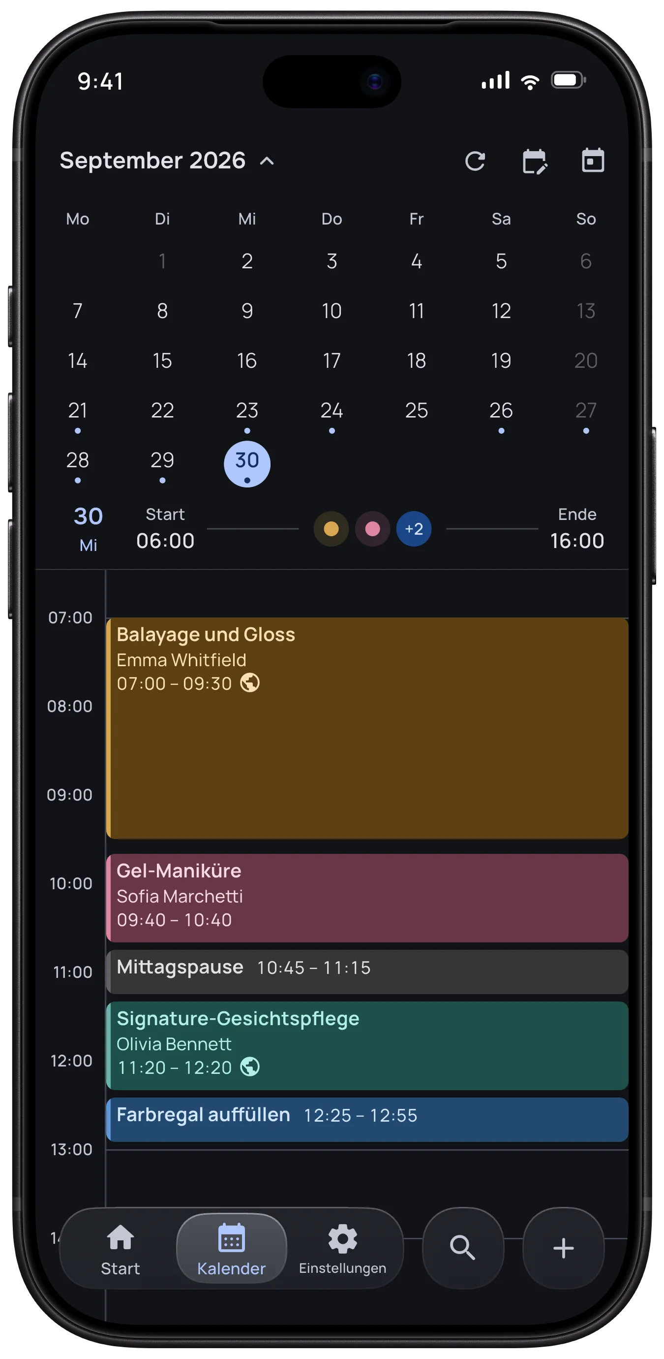 Ein Kalender, der sich von selbst erklärt