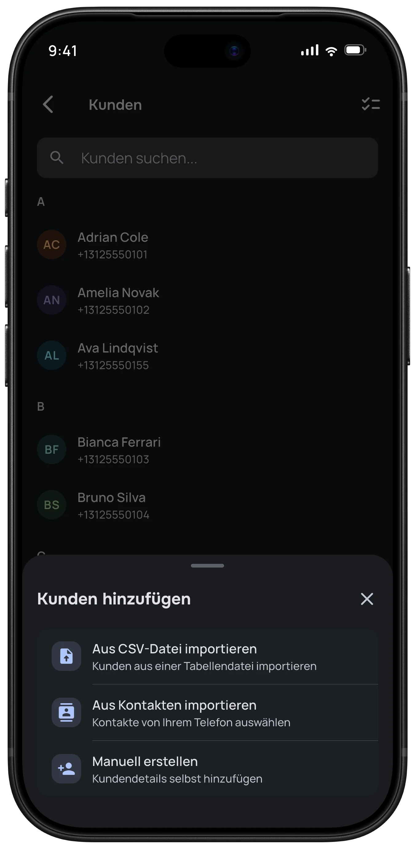 Kundenprofil
