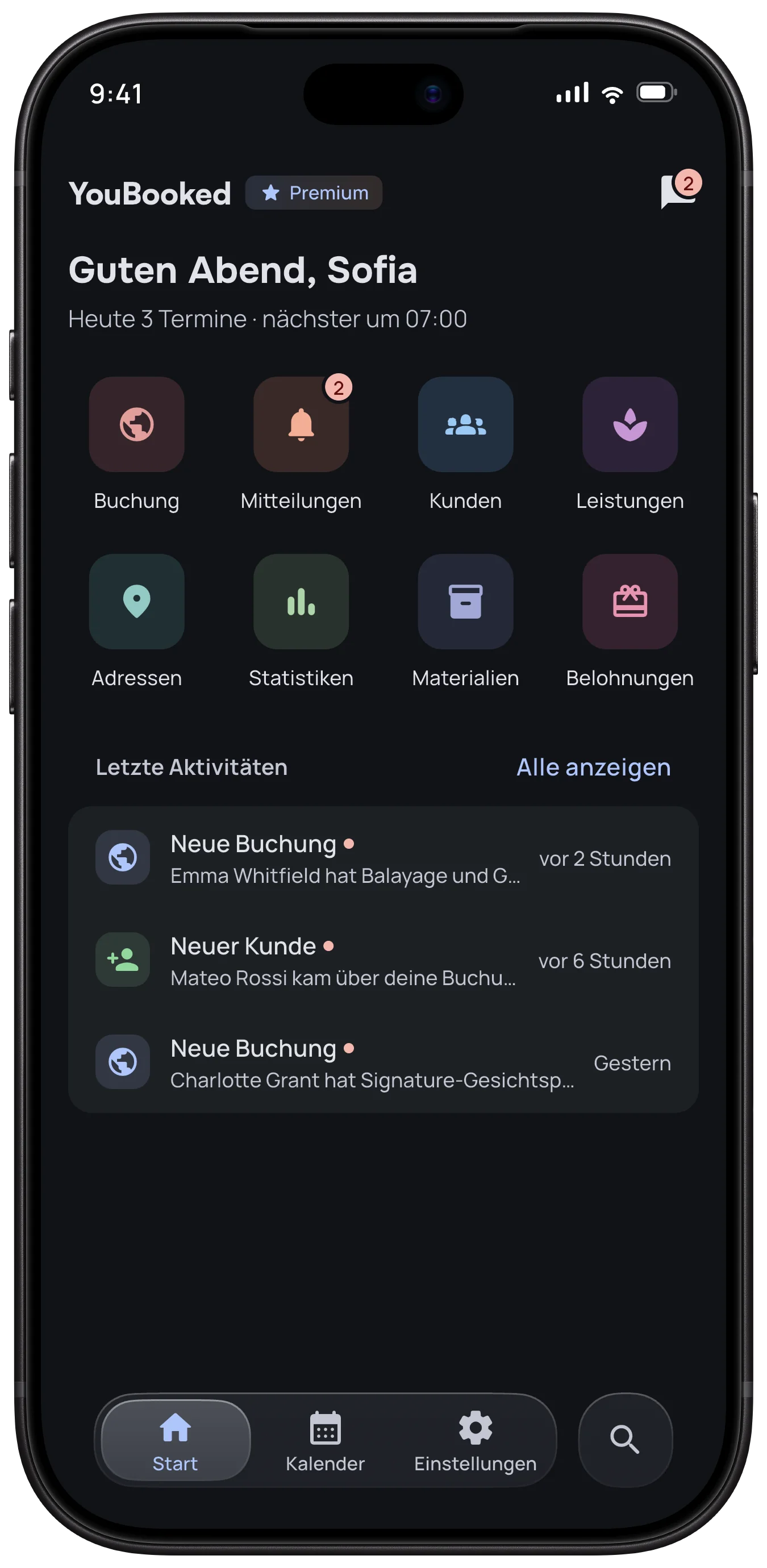 Intelligentes Dashboard