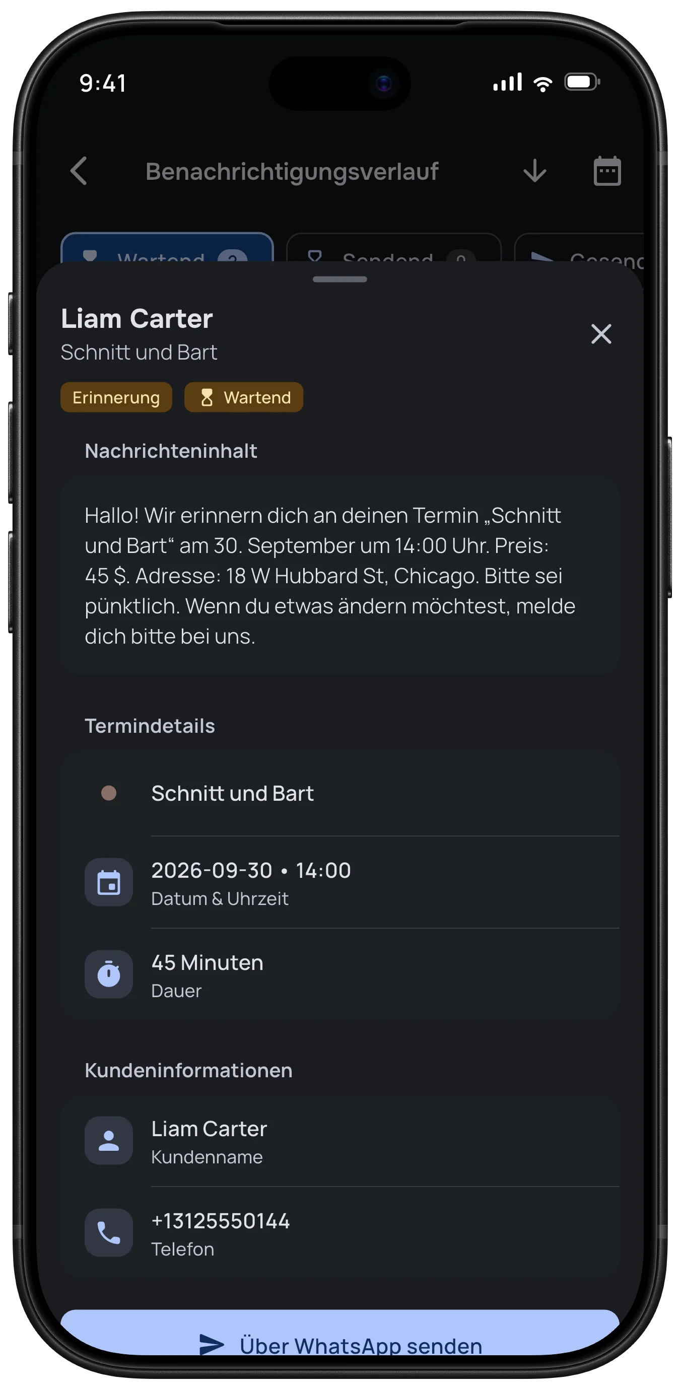 Intelligente Benachrichtigungen